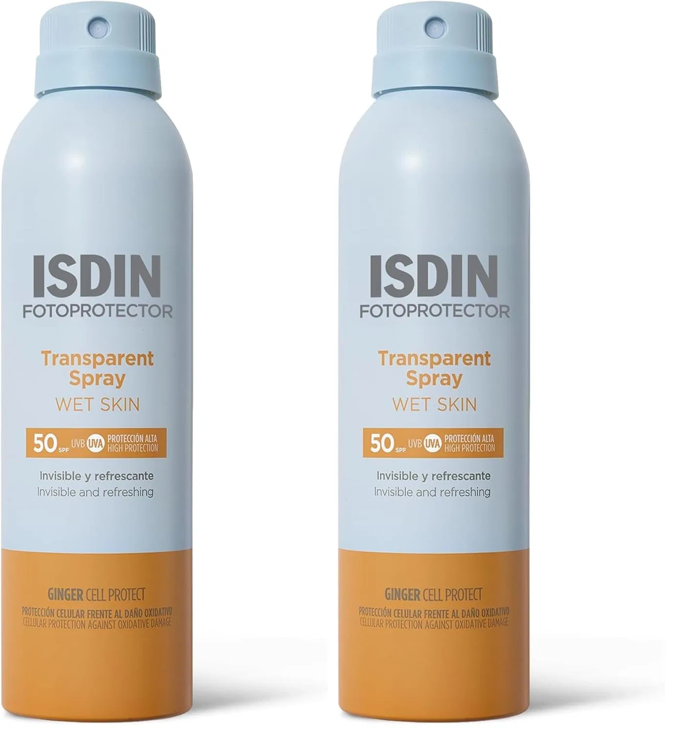 Водостойкий солнцезащитный спрей SPF 50 «Wet Skin Transparent Spray» от Fotoprotección Isdin Isdin