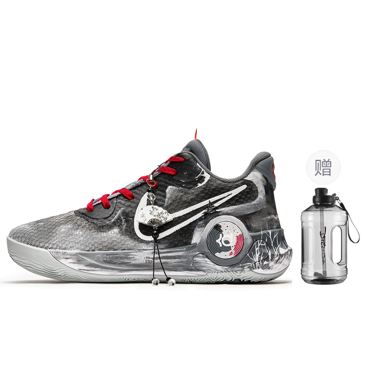 

Баскетбольные кроссовки Trey 5 Basketball Shoes Unisex Mid-Top Black/Gray Nike