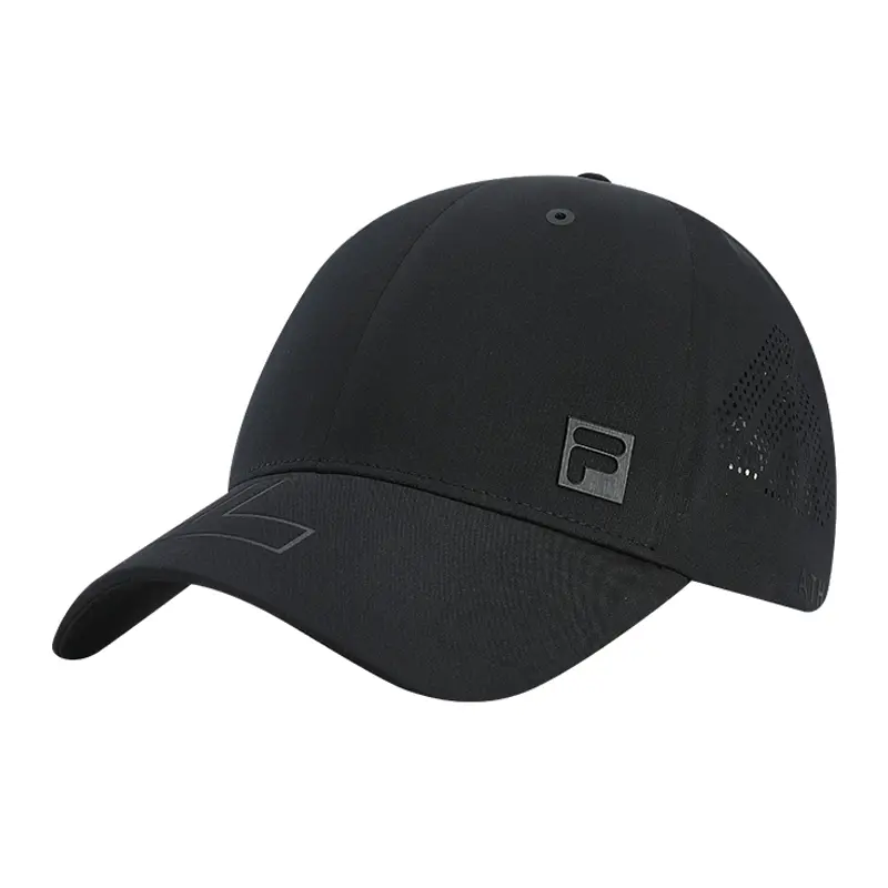 

FILA Бейсболка из полиэстера унисекс черная, Black