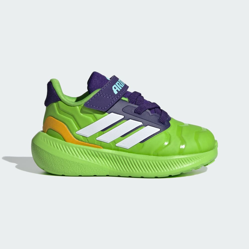 

Кроссовки Adidas Marvel Iron Hulk Runfalcon 5 Shoes Kids, цвет Semi Solar Green/Cloud White/Collegiate Purple