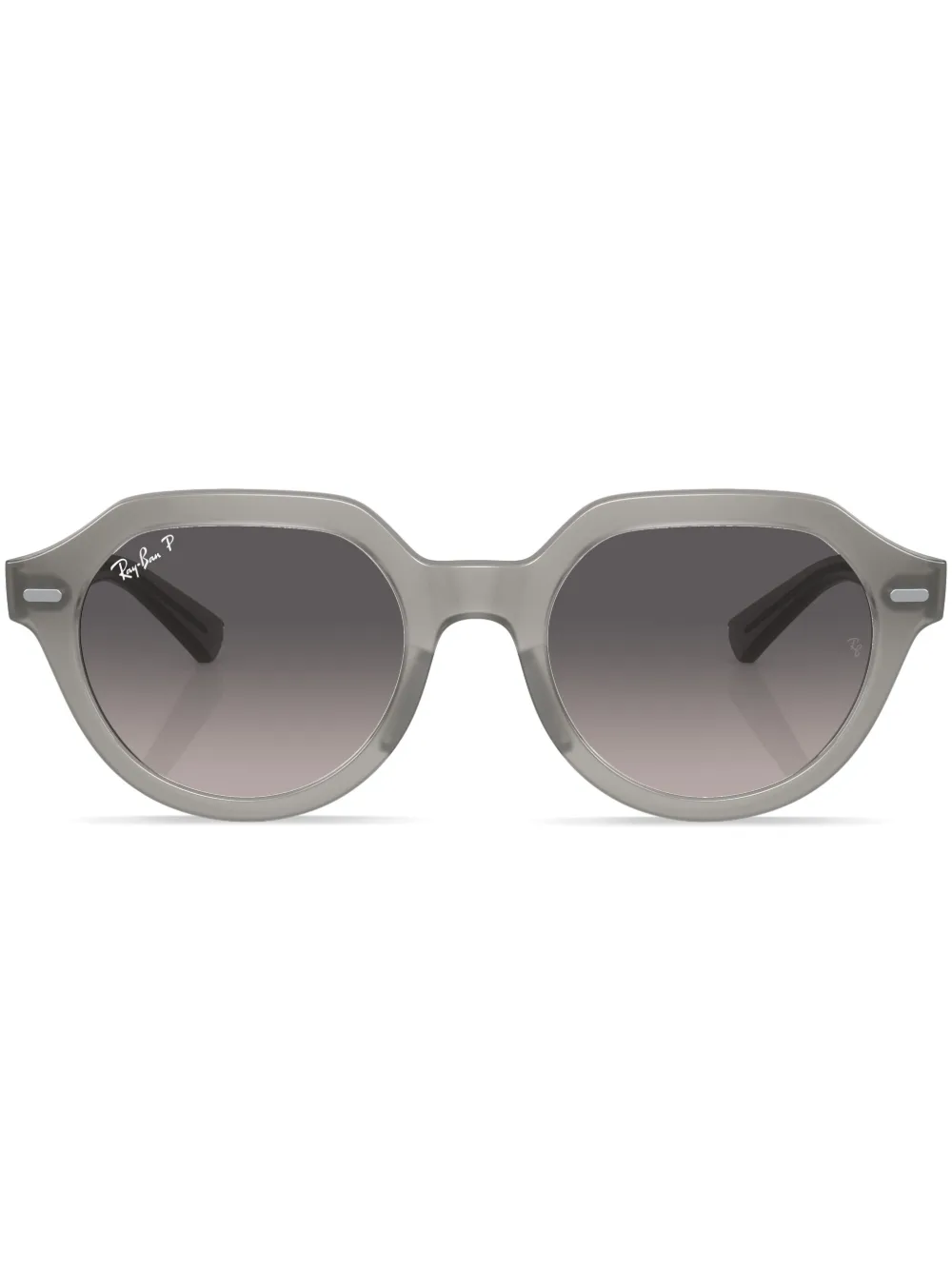 

Солнцезащитные очки Gina в круглой оправе Ray-Ban, серый