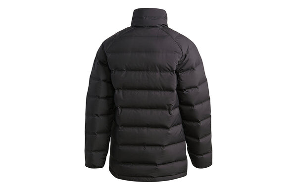 Пуховик adidas Helionic Stand Collar Stay Warm Casual Sports Down Jacket Black, черный — фото 2