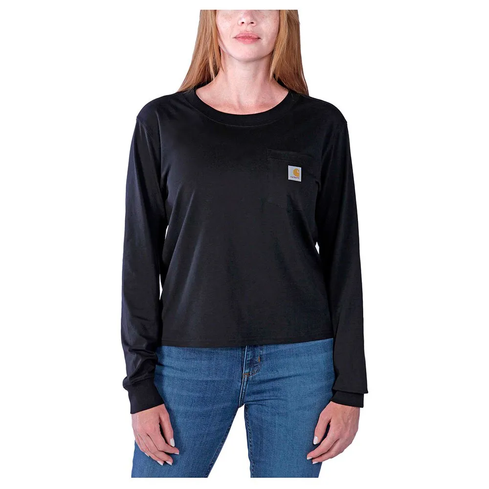 

Лонгслив Carhartt Lightweight Pocket, черный