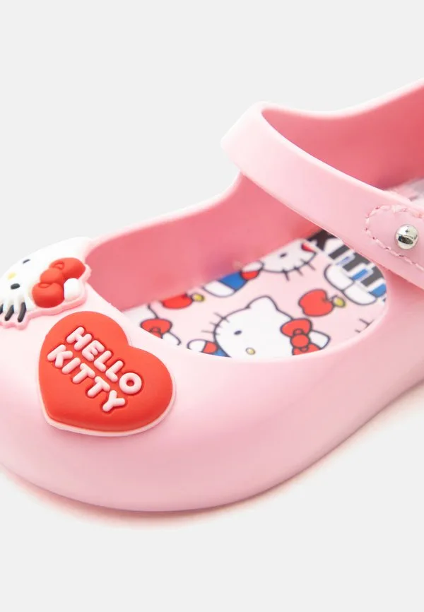 Балетки ultragirl hello kitty и друзья с ремешком на щиколотке Mini Melissa, Pink — фото 3