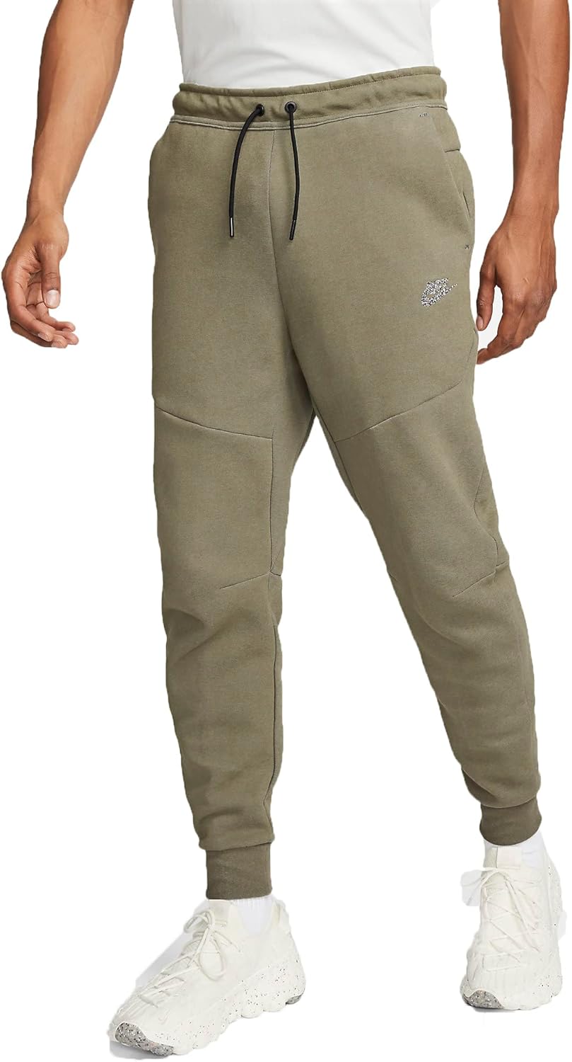 

Мужские спортивные брюки Nike Sportswear Slim Fit Tech Fleece, Medium Olive/Heather