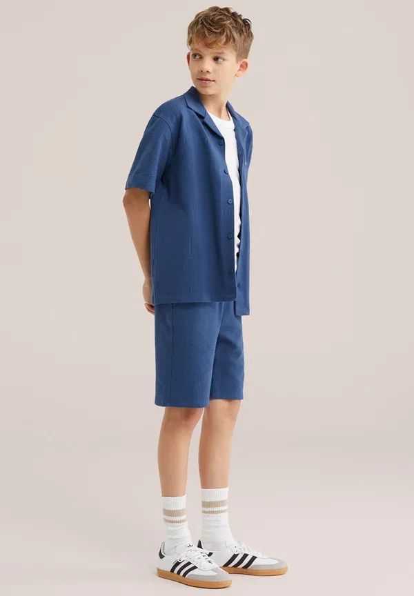 Рубашка We Fashion Blue Ridge, темно-синий — фото 2