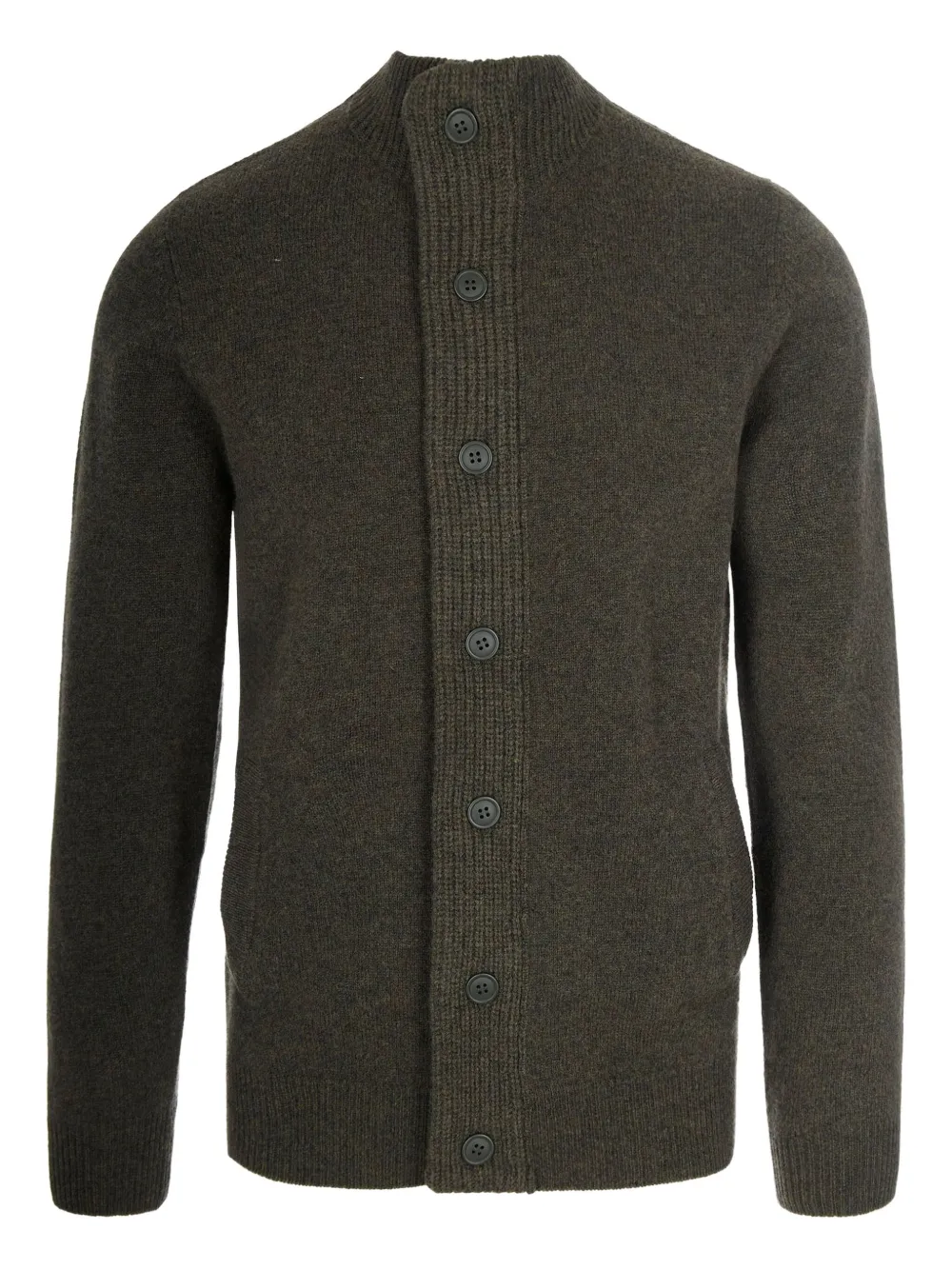 

Шерстяной кардиган Barbour, зеленый