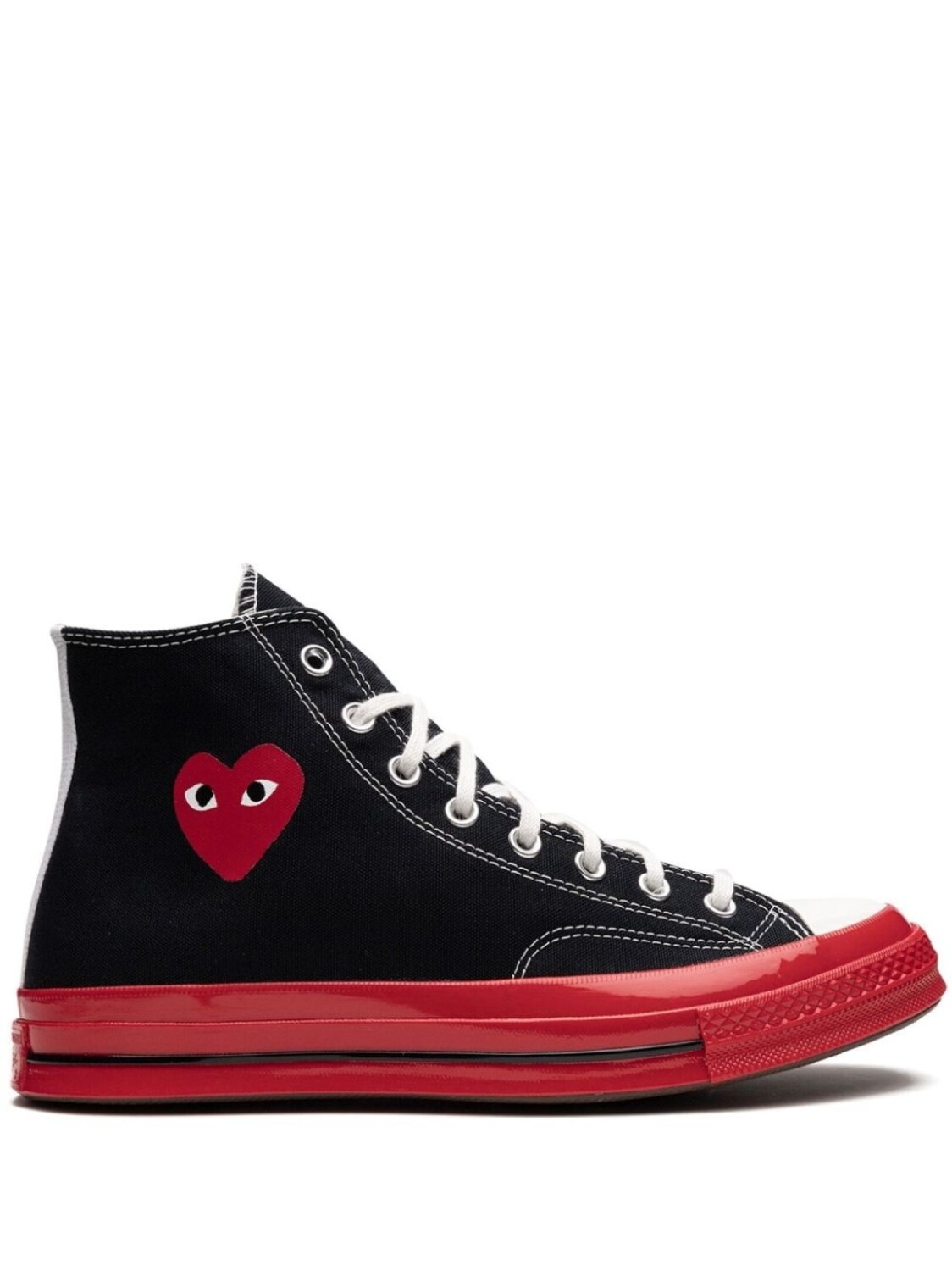 

Converse кеды CdG x Chuck Taylor 70 Hi, черный