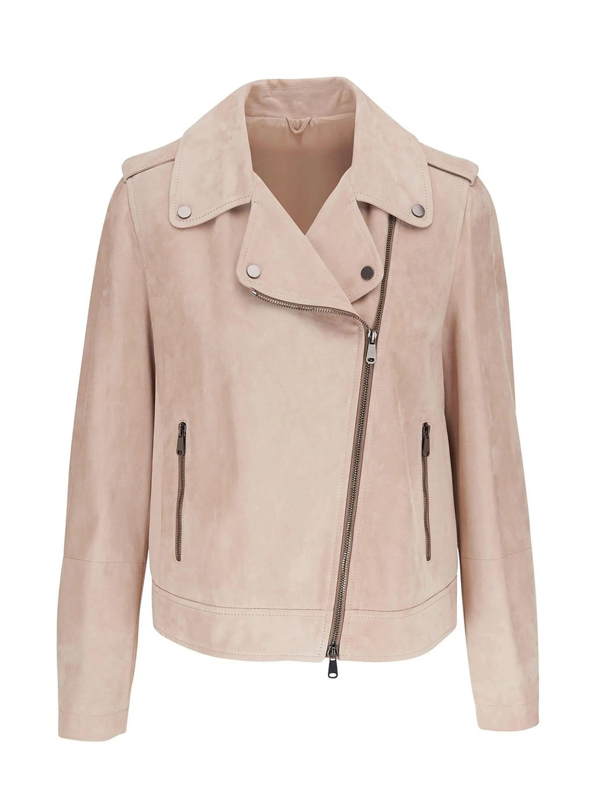 

Байкерская куртка Brunello Cucinelli, бежевый