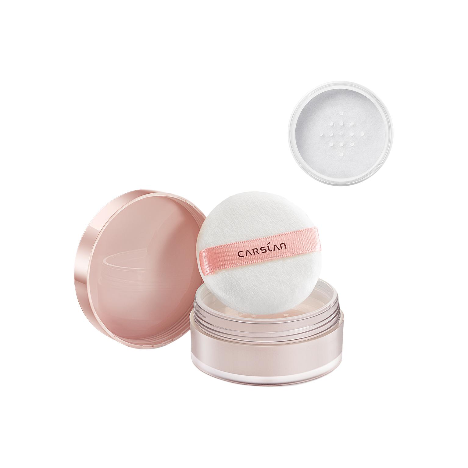 

Матирующая рассыпчатая пудра для контуринга с эффектом сияния стойкая фиксирующая 10г Carslan