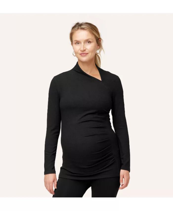 

Вязаный свитер Claire Cloud для беременных NOM Maternity, черный