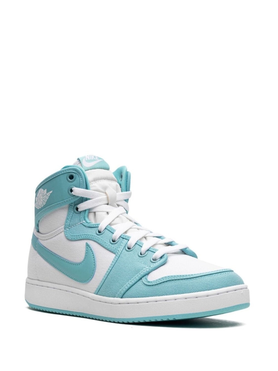 Jordan кроссовки Air Jordan 1 KO Bleached Aqua, белый — фото 2