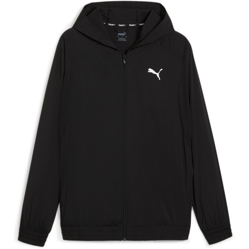 

Куртка тканая, с застежкой-молнией по всей длине Puma, черный