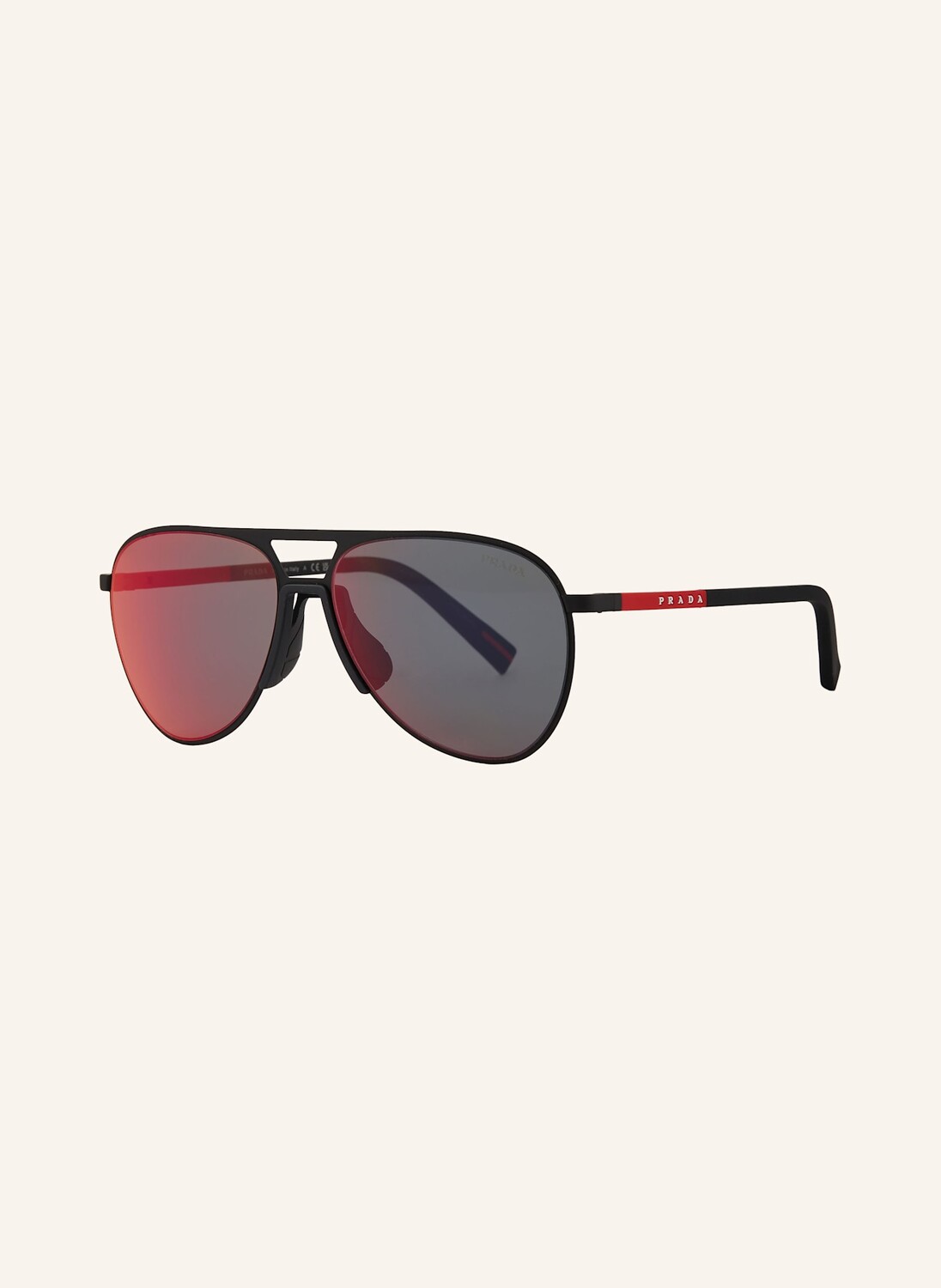 

Солнцезащитные очки ps 53zs Prada Linea Rossa, черный