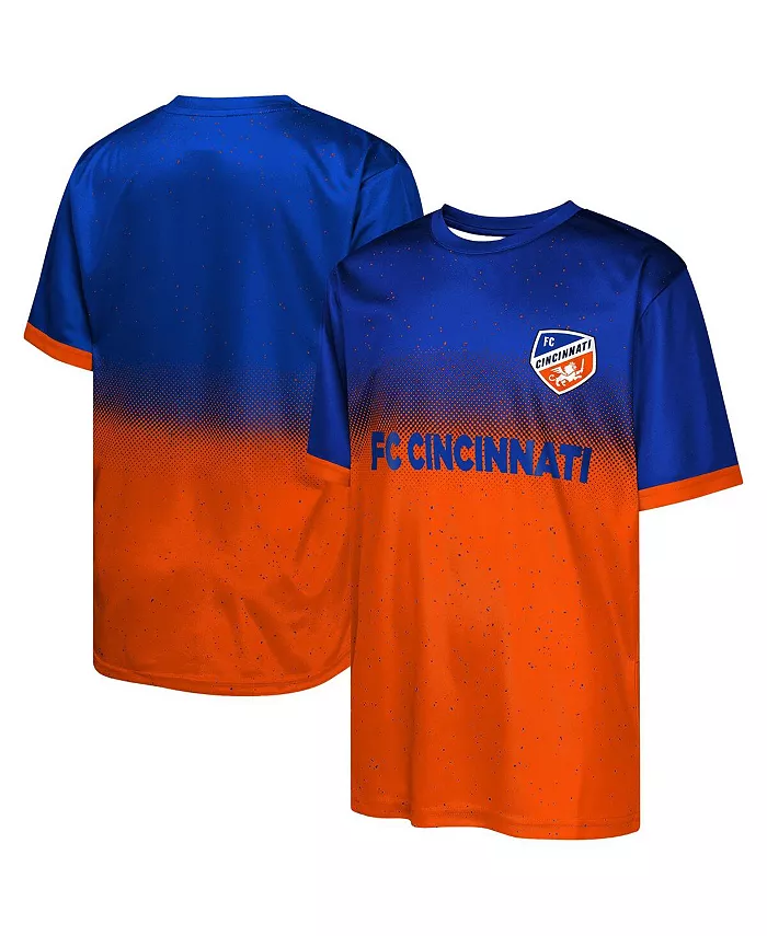 

Футболка Big Boys and Girls Blue FC Cincinnati Stalwart Defender Outerstuff