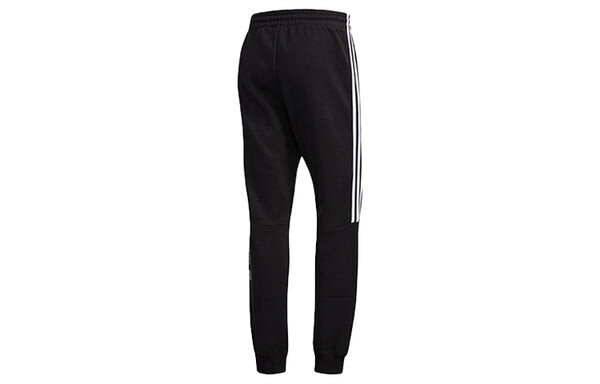 Спортивные штаны adidas originals Logo Printing Casual Bundle Feet Sports Long Pants Black, черный — фото 2