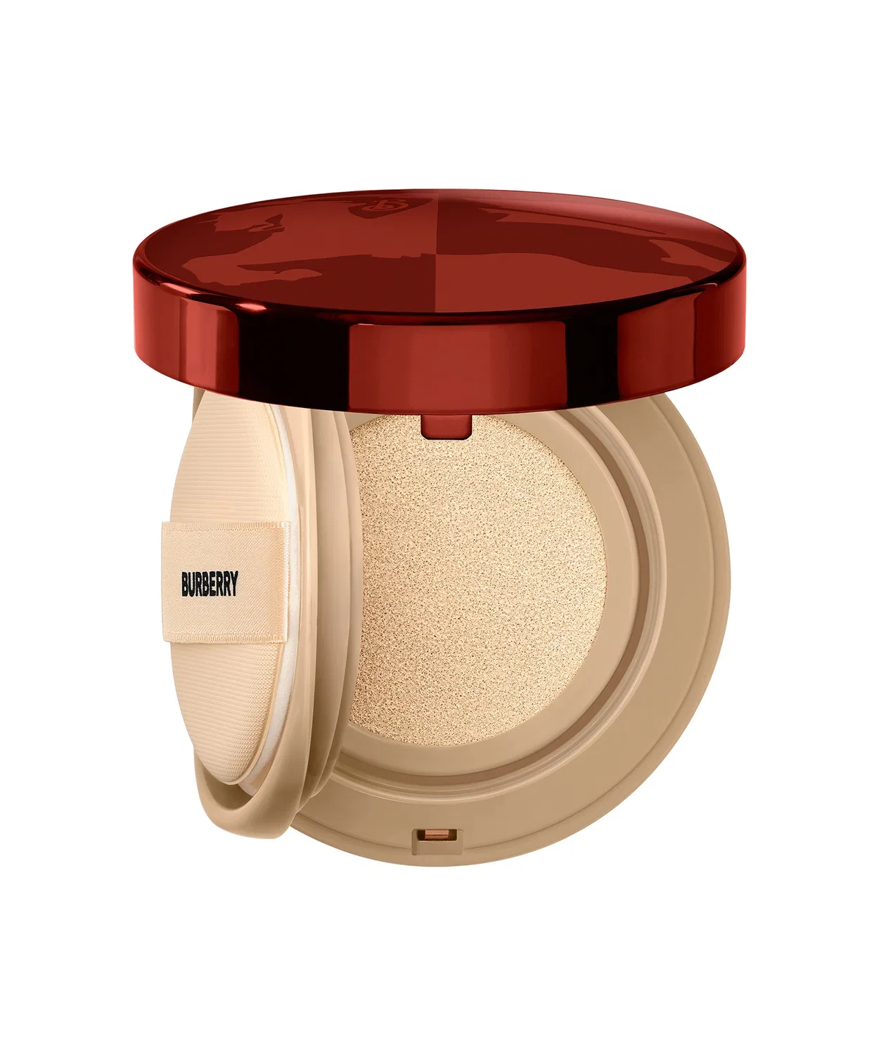 Кушон-основа матовая Burberry Beyond Wear Perfecting Matt Cushion Holiday Edition, красный