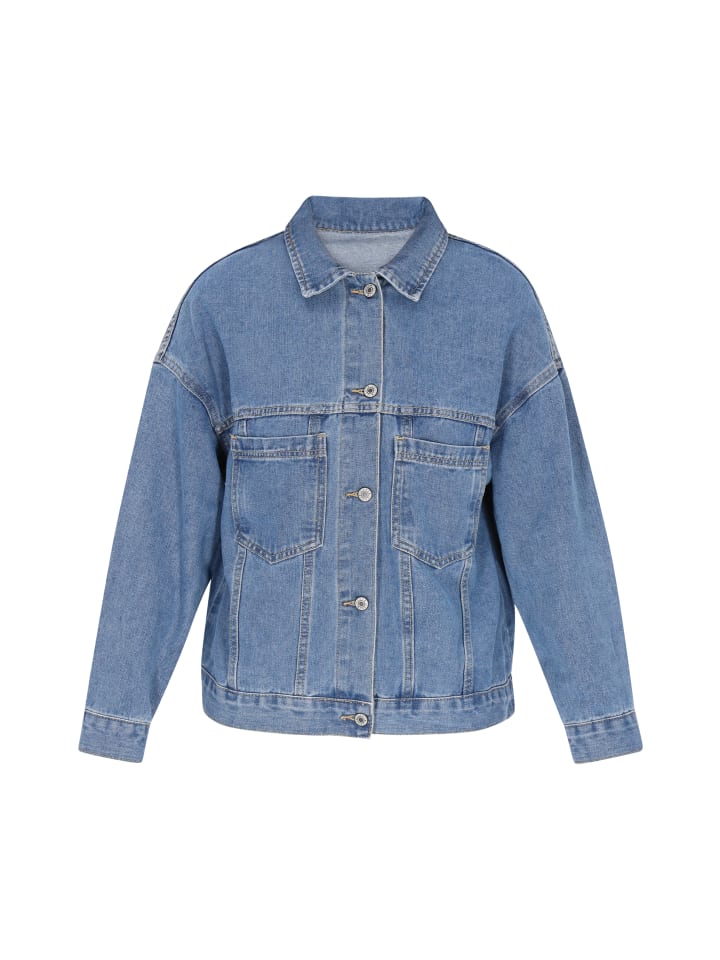 

Джинсовая куртка Swirly Jacket, цвет Blue Denim