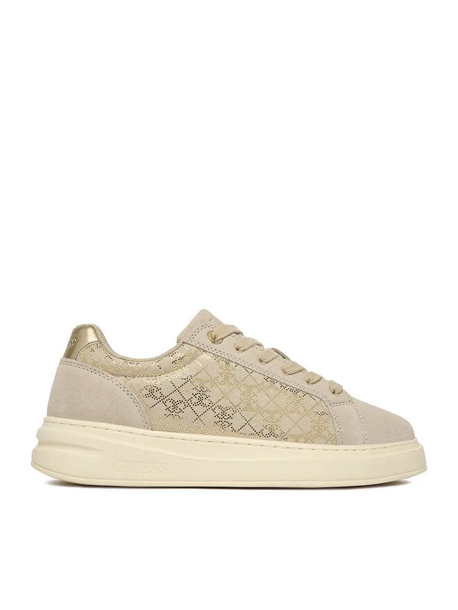 Guess Кроссовки CEO-25KC1003 бежевые