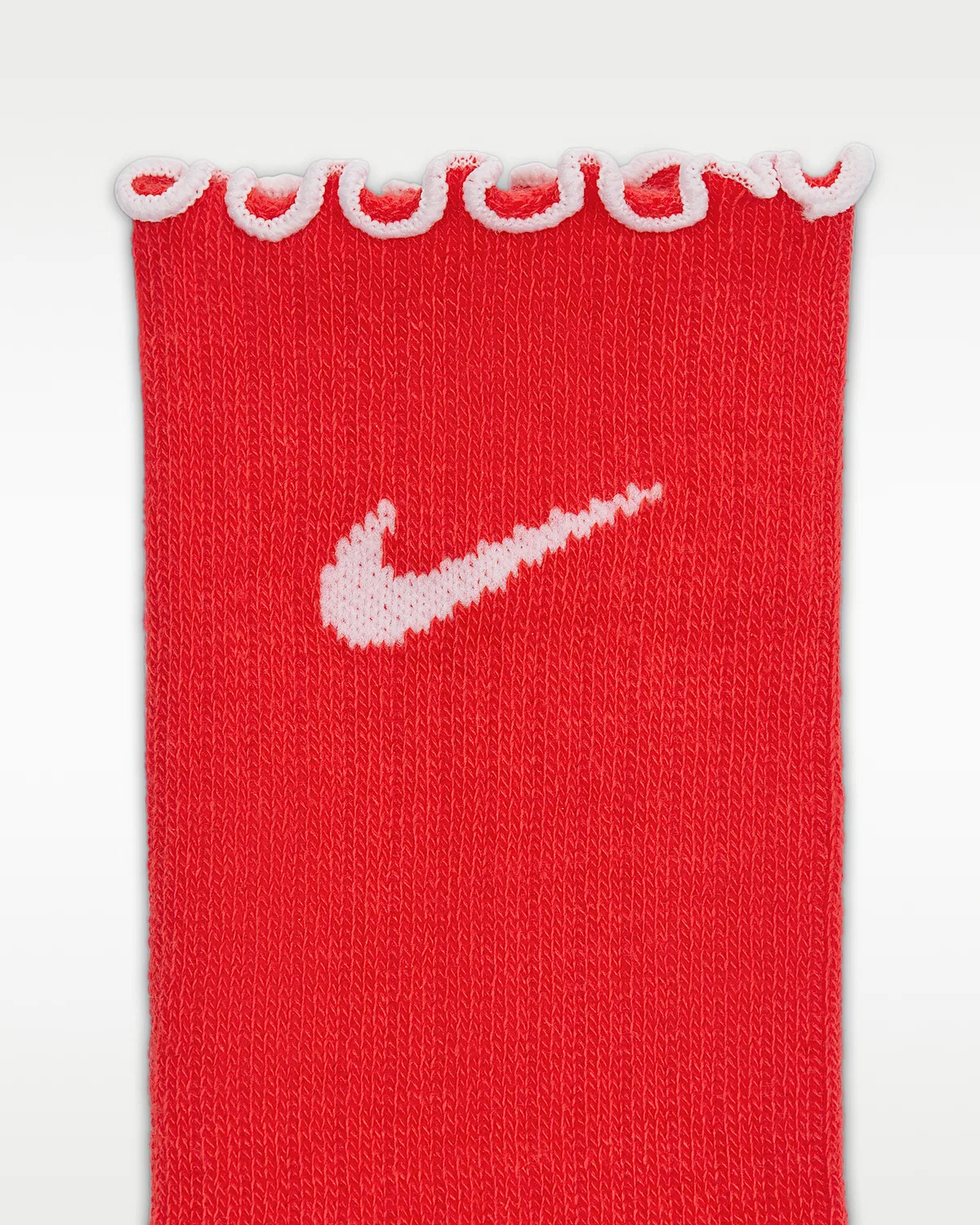 Детские носки Nike Cherry Lettuce Hem Micro Crew (3 пары), Multi-Color/Soft Pearl/Blue — фото 4