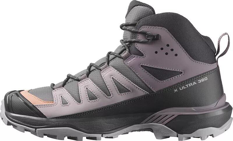 Кроссовки женские Salomon X Ultra 360 Mid Climasalomon водонепроницаемые, фиолетовый — фото 4