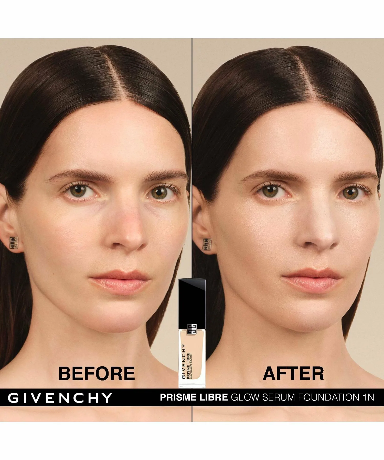 Prisme Libre Glow Serum Foundation Foundation Givenchy Beauty, No.1N — фото 3