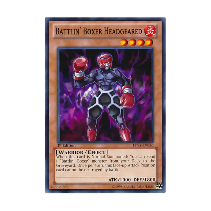 

CCG Боевой боксер в шлеме (Обычный), Yu-Gi-Oh - Mega-Tins 2014 - Singles