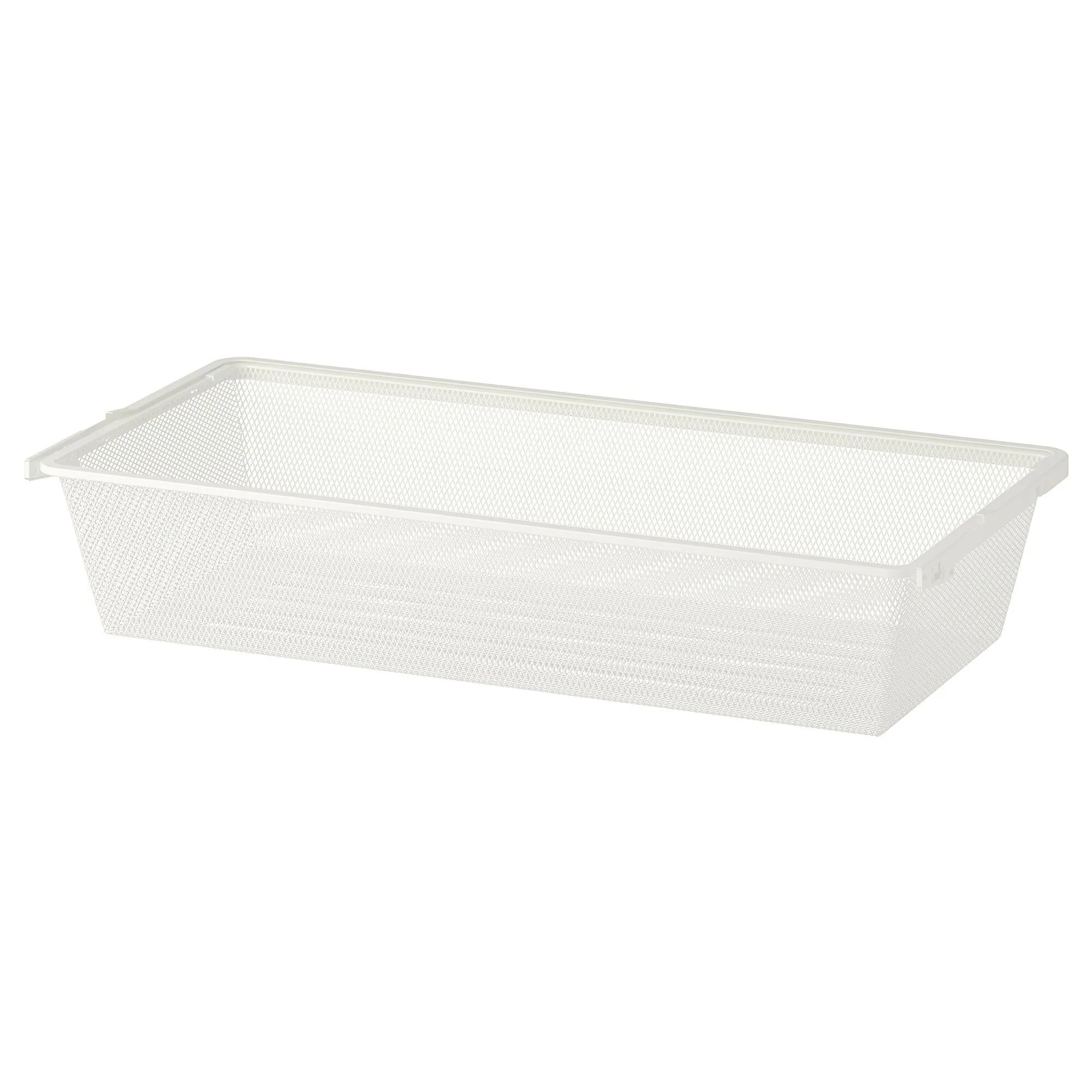 

Проволочная корзина, белая, 80x40x15 см, BOAXEL IKEA