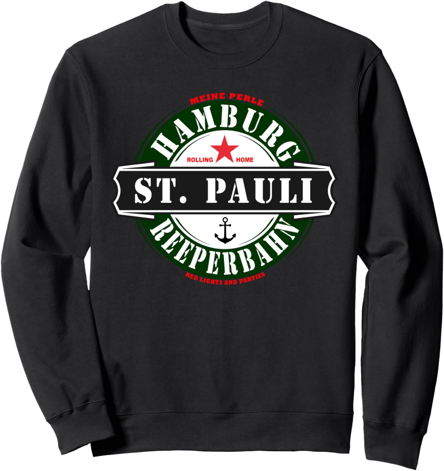 

Толстовка Humble Creeper Barnst Pauli в стиле панк для девичника, черная Hamburg St. Pauli Reeperbahn Harbor Party Gift, Черный, Толстовка Humble Creeper Barnst Pauli в стиле панк для девичника, черная Hamburg St. Pauli Reeperbahn Harbor Party Gift