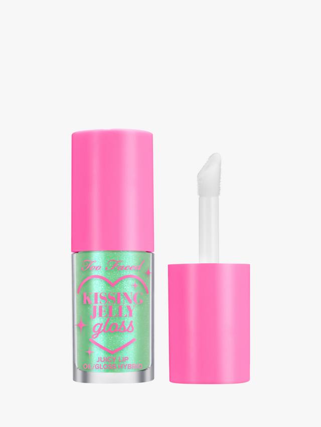 

Блеск для губ Kissing Jelly с масляной текстурой Too Faced, Green Apple