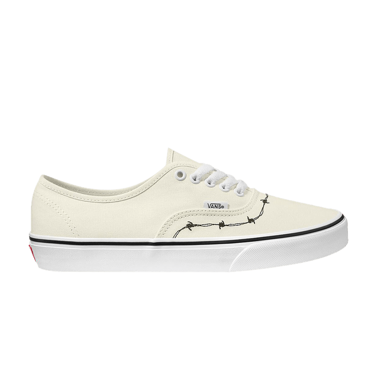 

Кроссовки Vans Authentic 'Barbed - White', белый