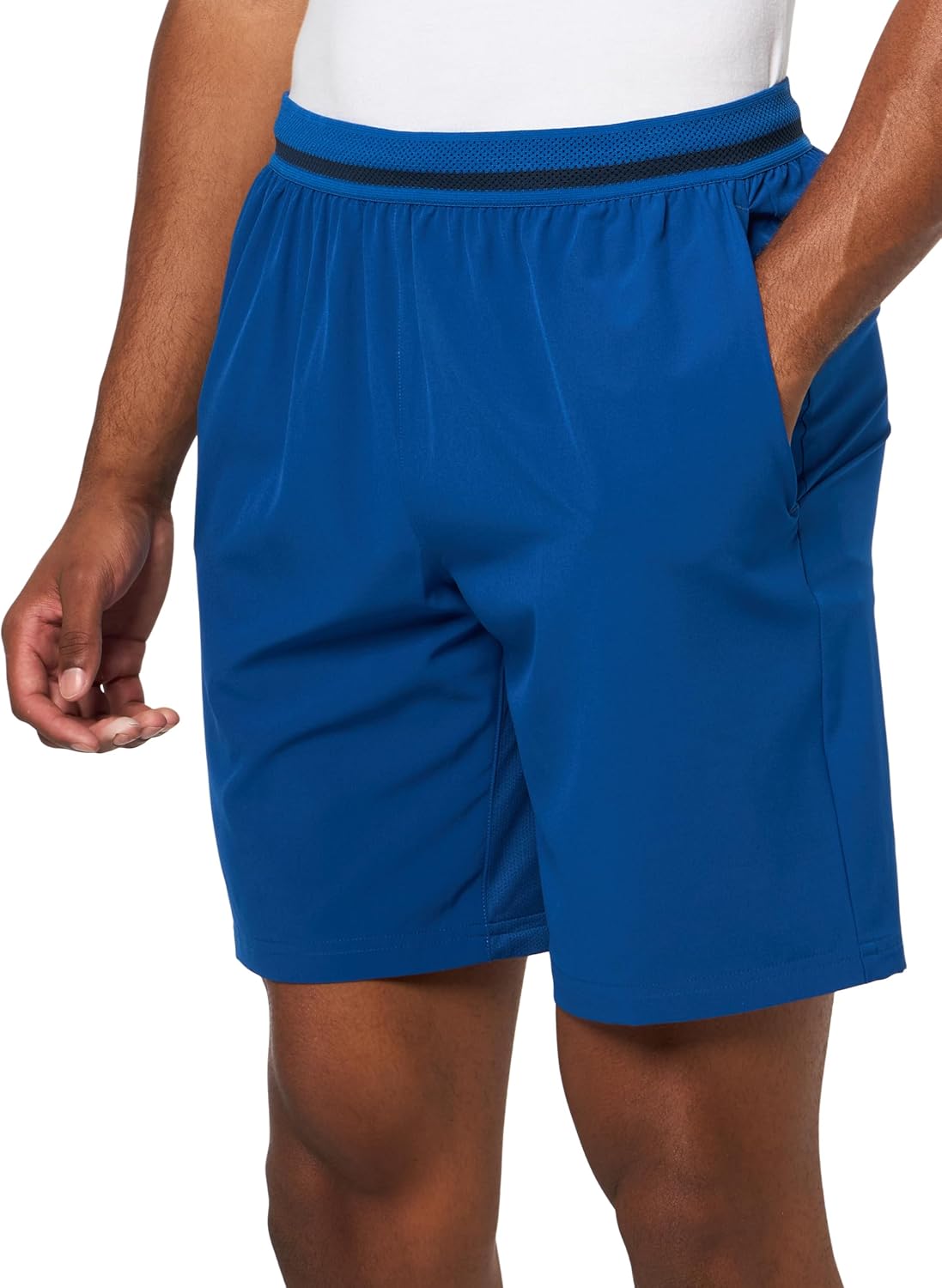 Мужские шорты Lacoste Sport Tennis X Novak Djokovic, France Blue/Navy Blue — фото 3