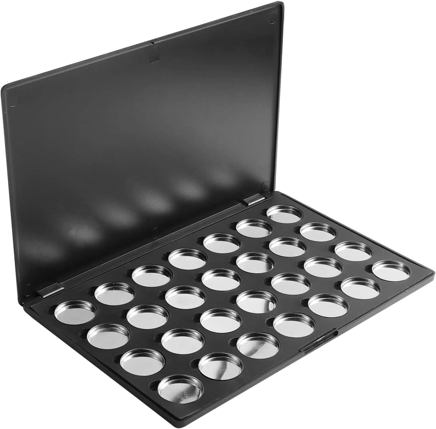 Палетка для теней магнитная Ipetboom 28 ячеек черная 23x15x1 см