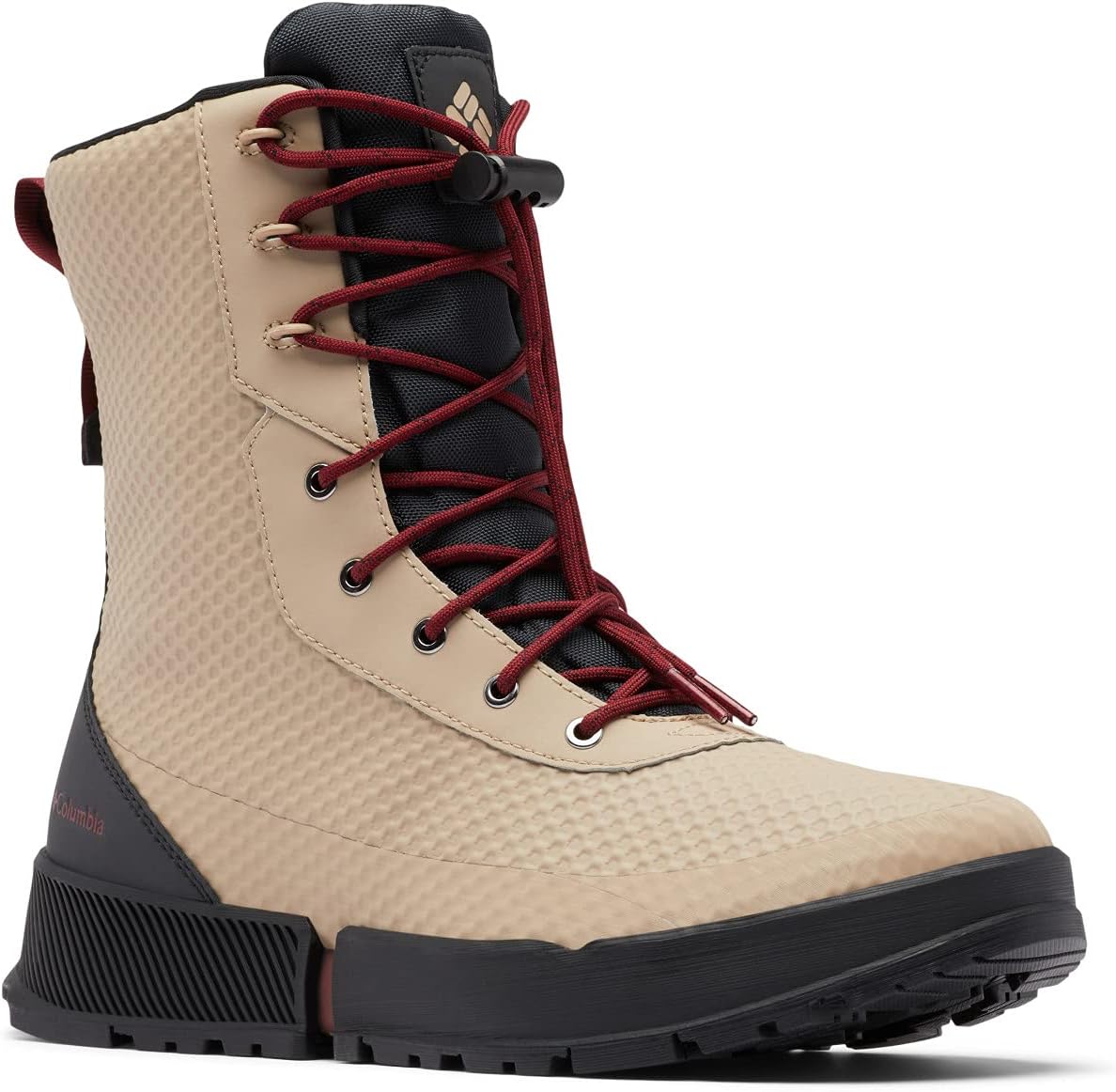 

Columbia мужские туристические ботинки Crestwood Mid Waterproof, Oxford Tan/Red Jasper