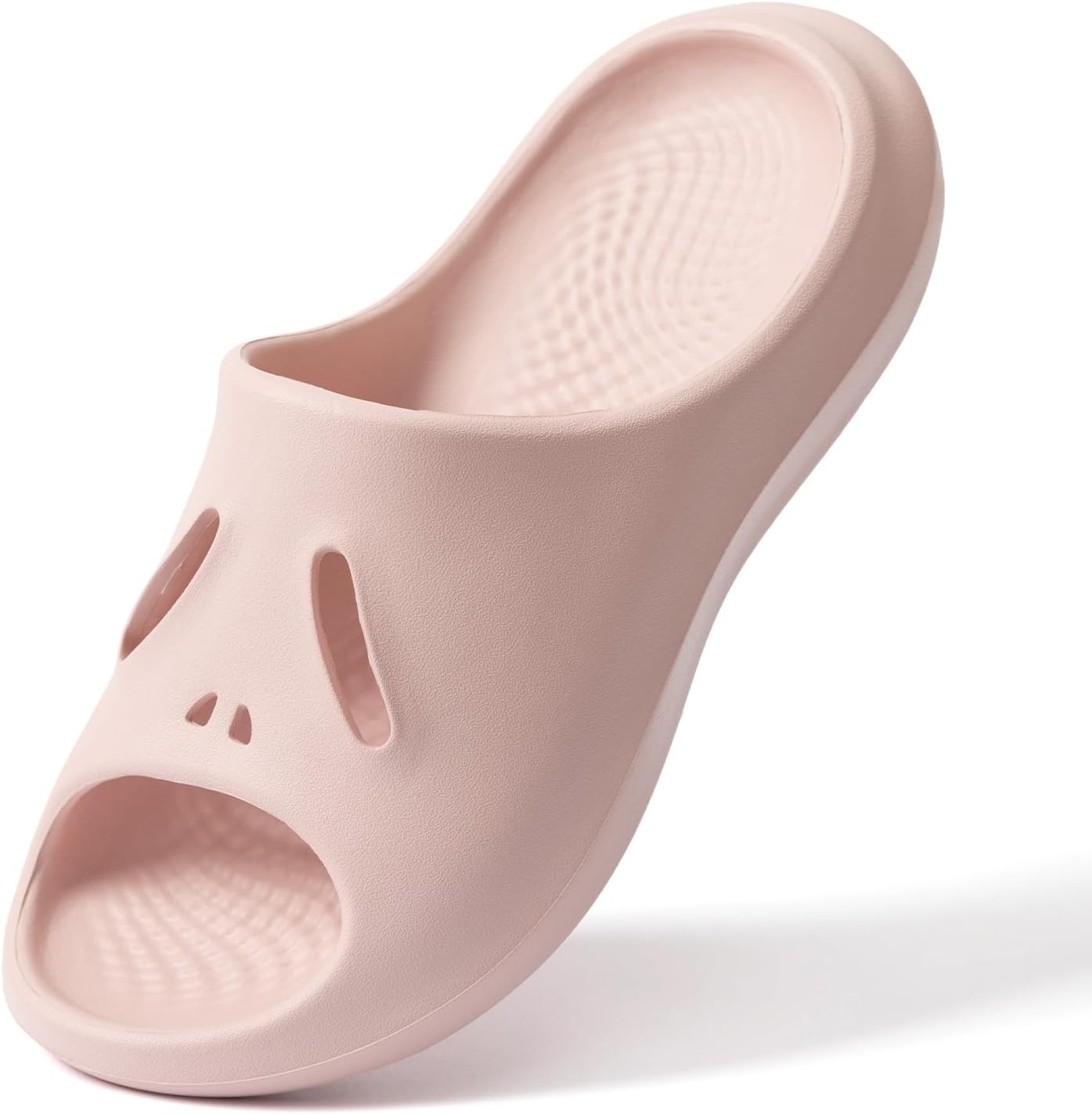 

Сандалии-подушечки Weytua из ЭВА для женщин и мужчин, ультракомфортные, мягкие, для летнего пляжа, с толстой подошвой, розовый