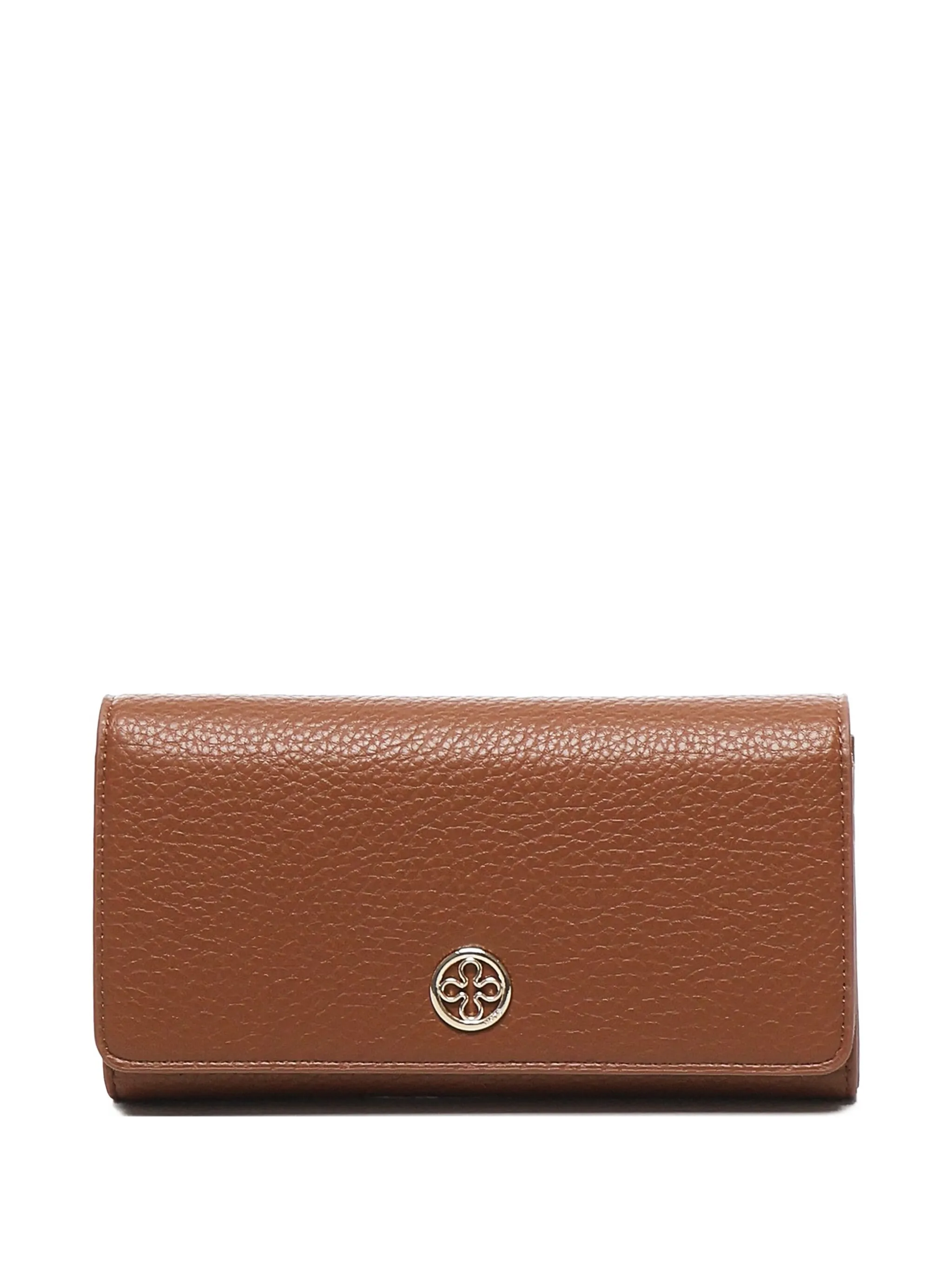 

Кошелек на кнопке с логотипом V°73, коричневый