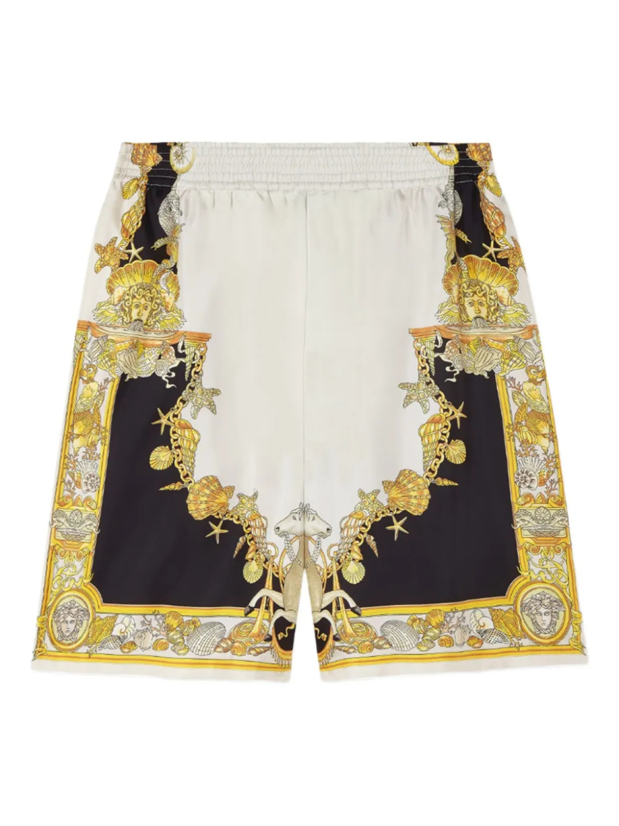 

Versace шорты Coral Theater, белый