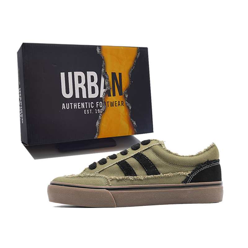 

URBAN AUTHENTIC Нескользящие износостойкие низкие парусиновые туфли для мужчин