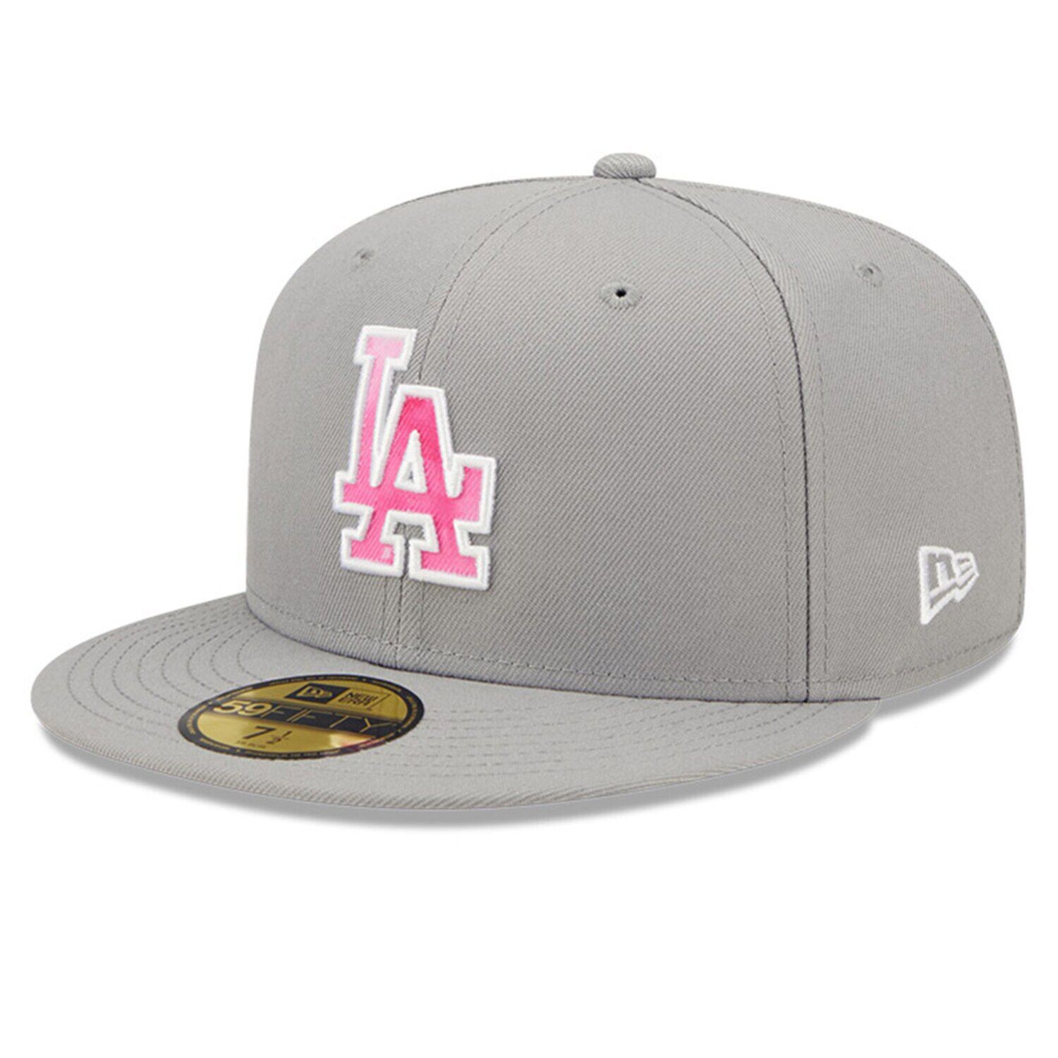 

Мужская кепка New Era Grey Los Angeles Dodgers 2022 ко Дню матери на поле 59FIFTY