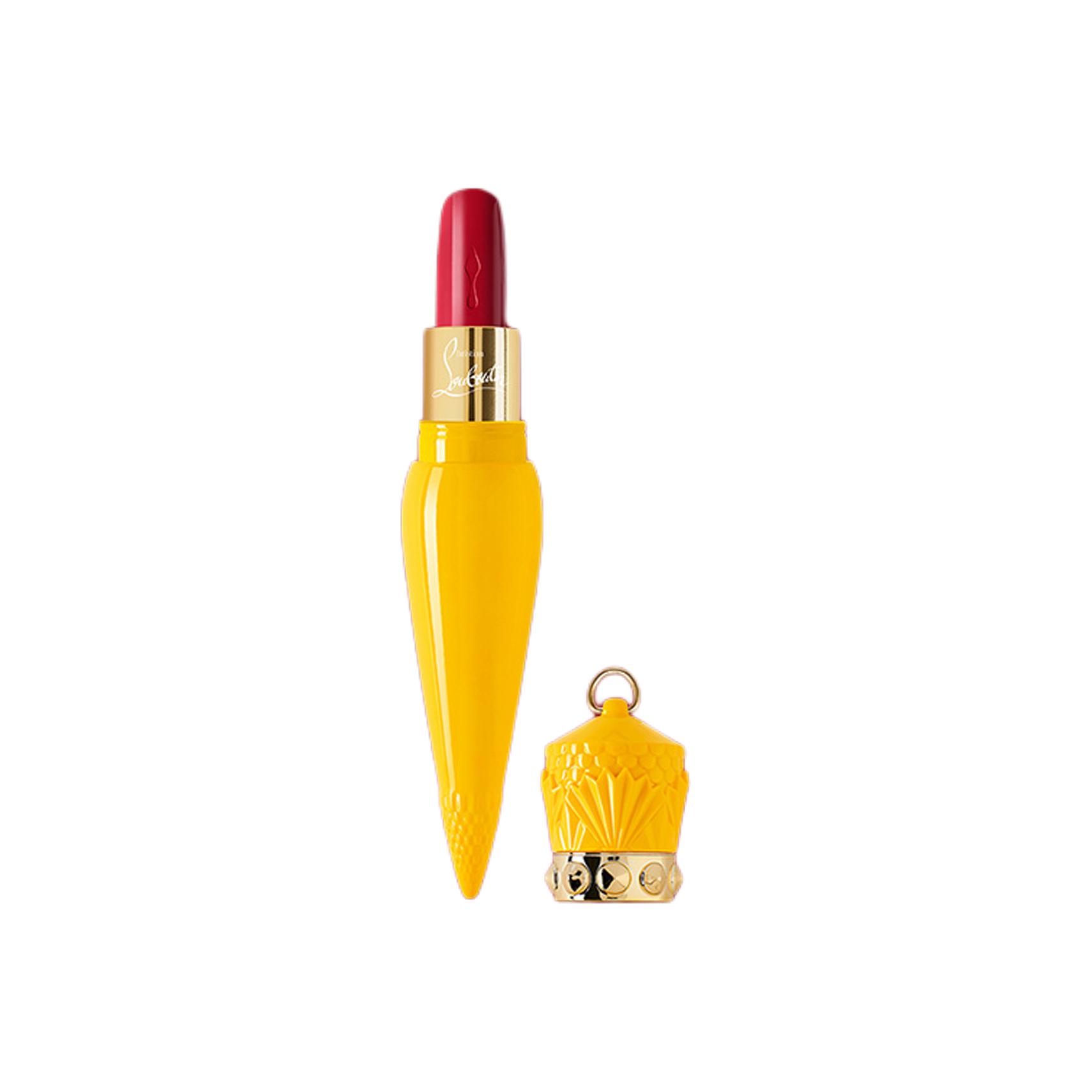 Christian Louboutin CL LUBOTING Помада для губ Radiant Custom кремовая увлажняющая легко растушевывается тон #001G 3,6г — фото 2