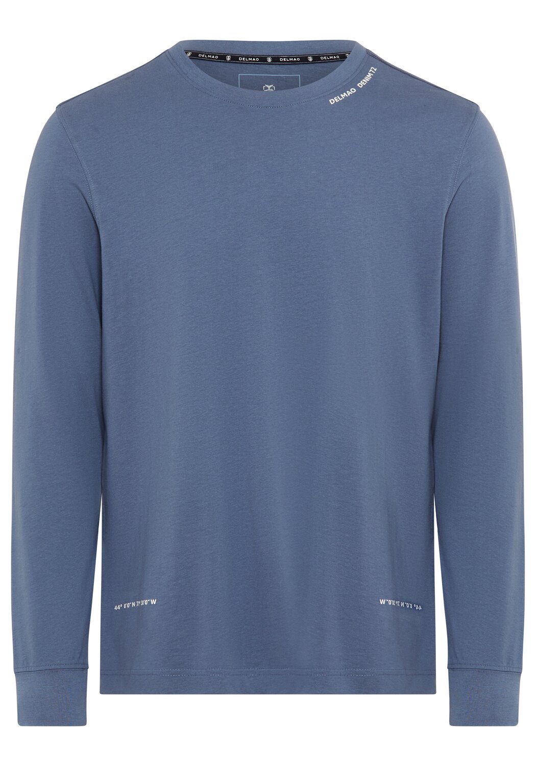 

DELMAO Лонгслив в синем дениме