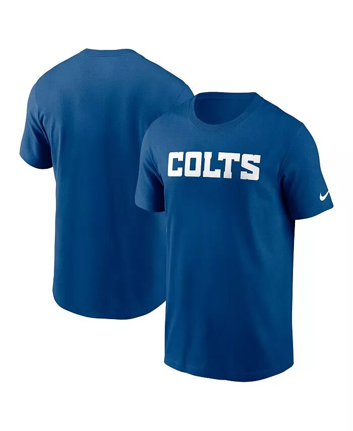 

Мужская футболка Royal Indianapolis Colts Primetime Wordmark Essential Nike