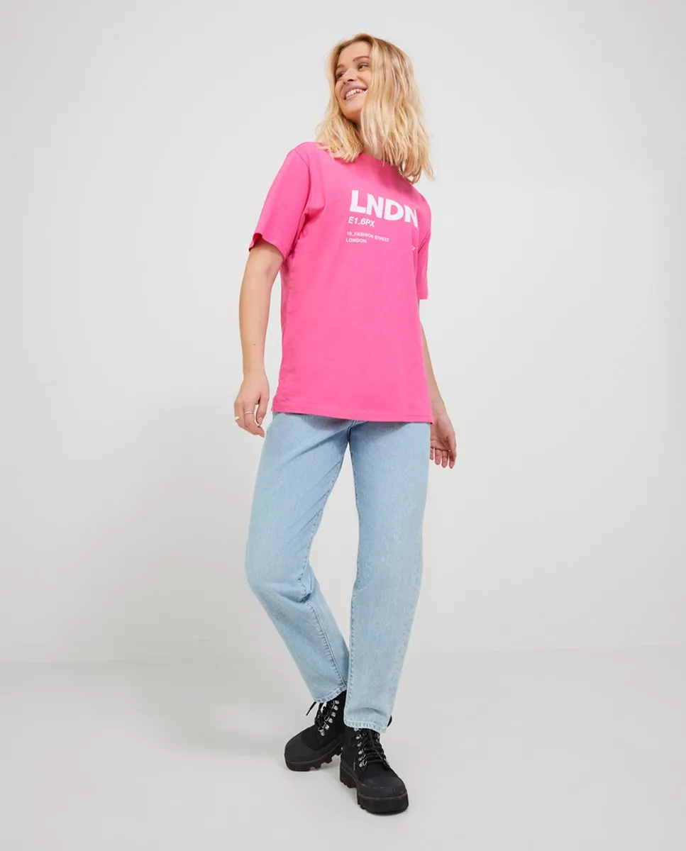 

Женские джинсы Lisbon mom fit с высокой посадкой Jack & Jones, синий