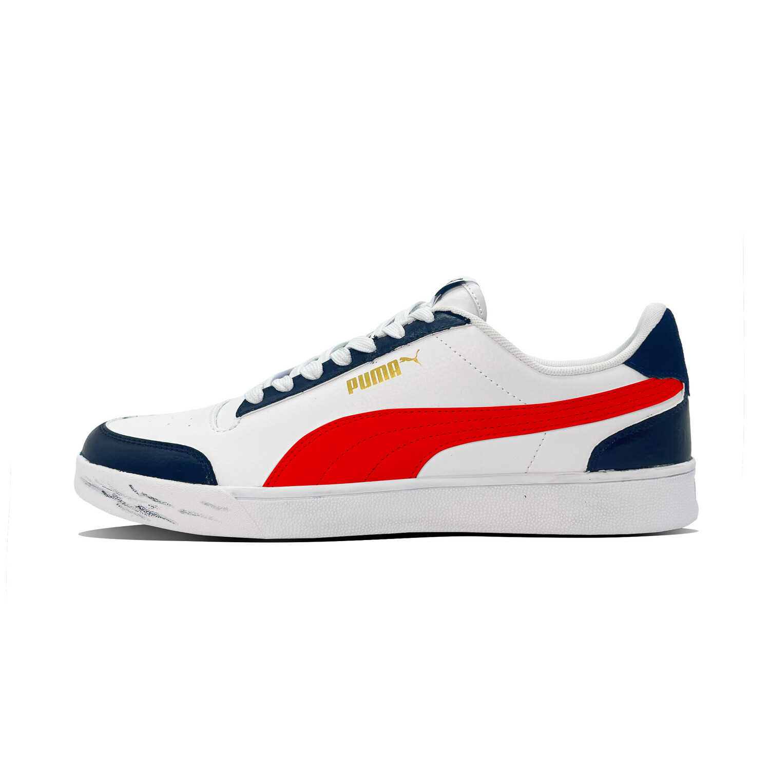 

Кроссовки для скейтбординга Shuffle Unisex Low-Top Red Puma, красный