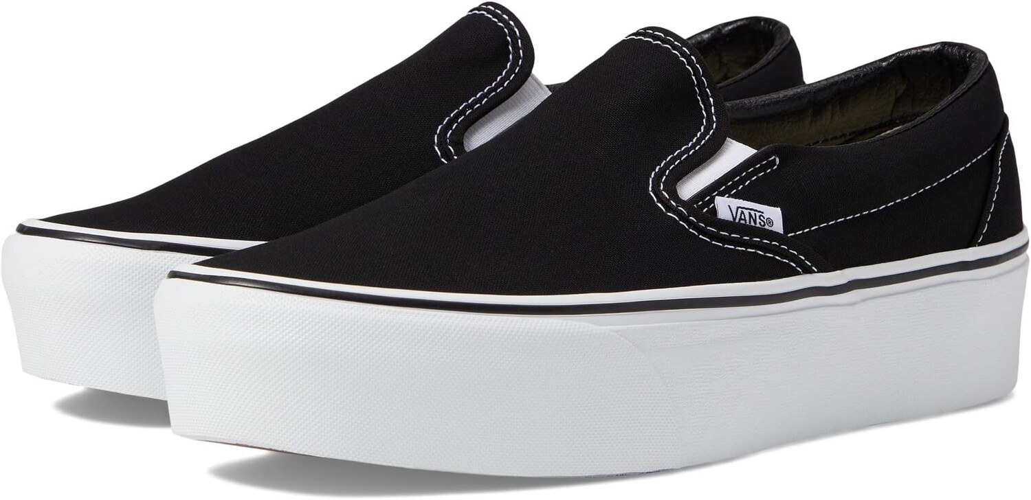 

Кроссовки Slip-On Stackform Vans, цвет Canvas Black/True White, Черный, Кроссовки Slip-On Stackform Vans, цвет Canvas Black/True White
