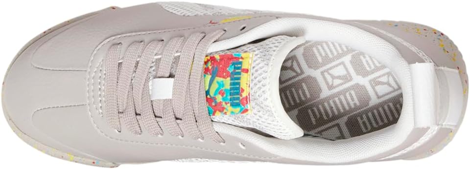 Кроссовки Puma Unisex-Child Roma, серый — фото 4