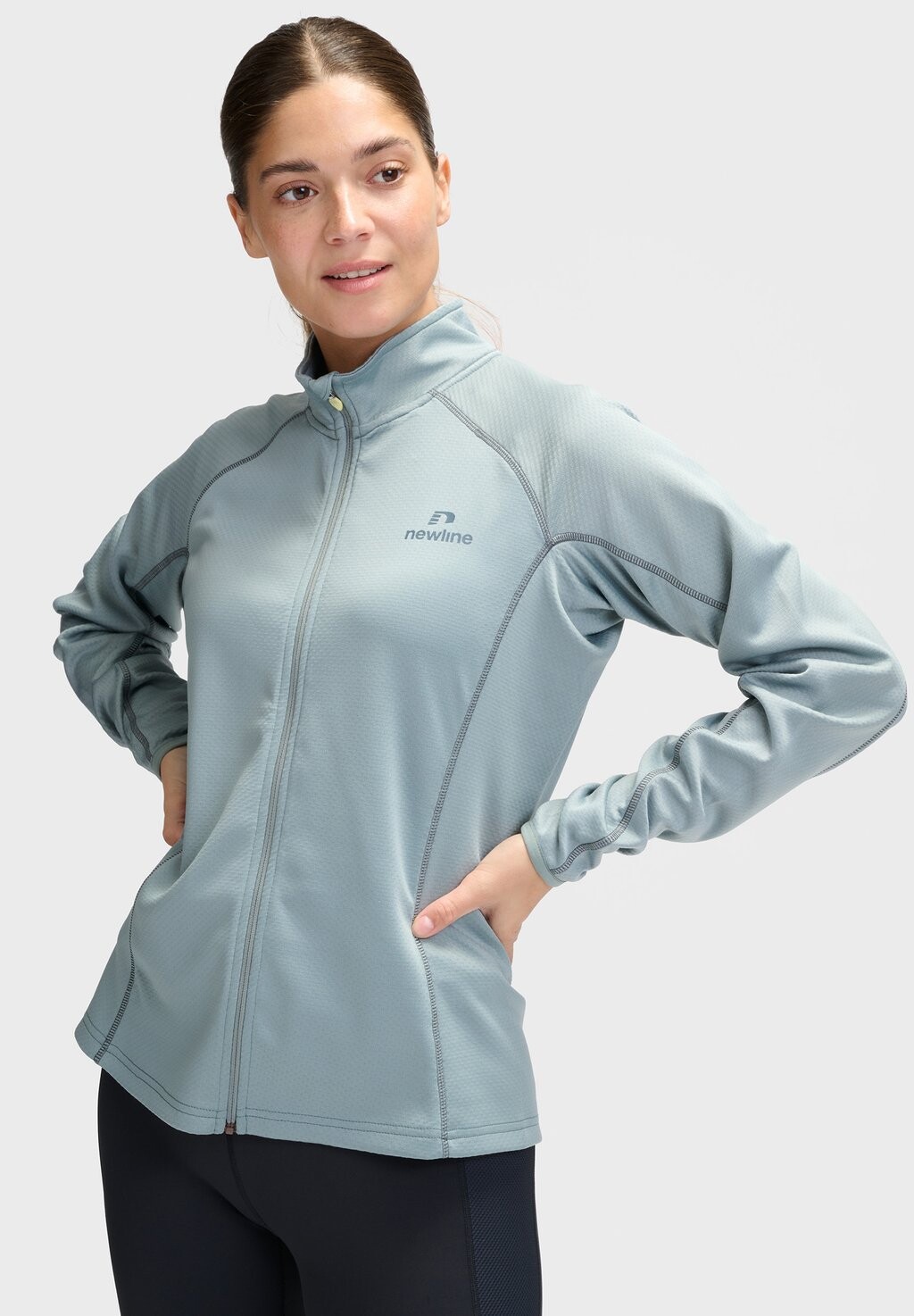 

Ветровка AGILE FULL MIDLAYER Newline, цвет lead