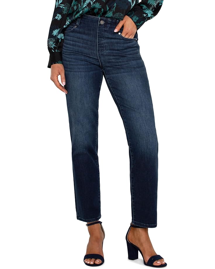 

Джинсы Liverpool Los Angeles Petite Gia Glider Pull On Slim Mid Rise Stretch Denim, цвет Warner Lake