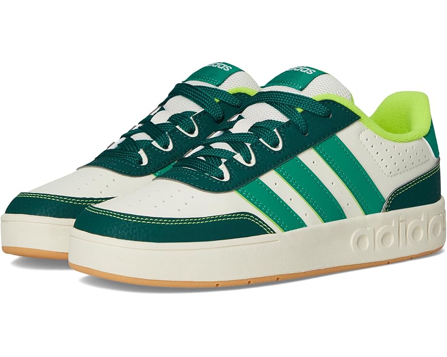 

Кроссовки adidas Kids Breakbase Shoes, цвет Off White/Collegiate Green/Court Green