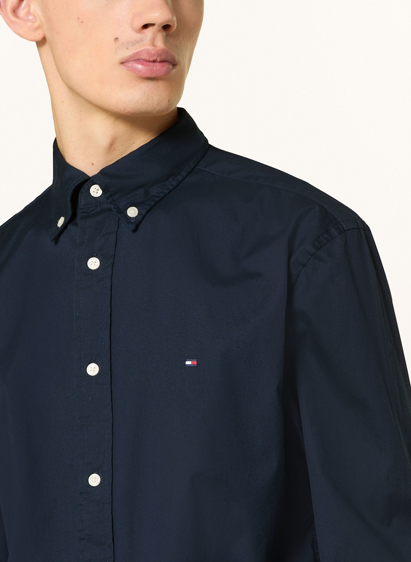 Рубашка обычного кроя Tommy Hilfiger, синий — фото 4